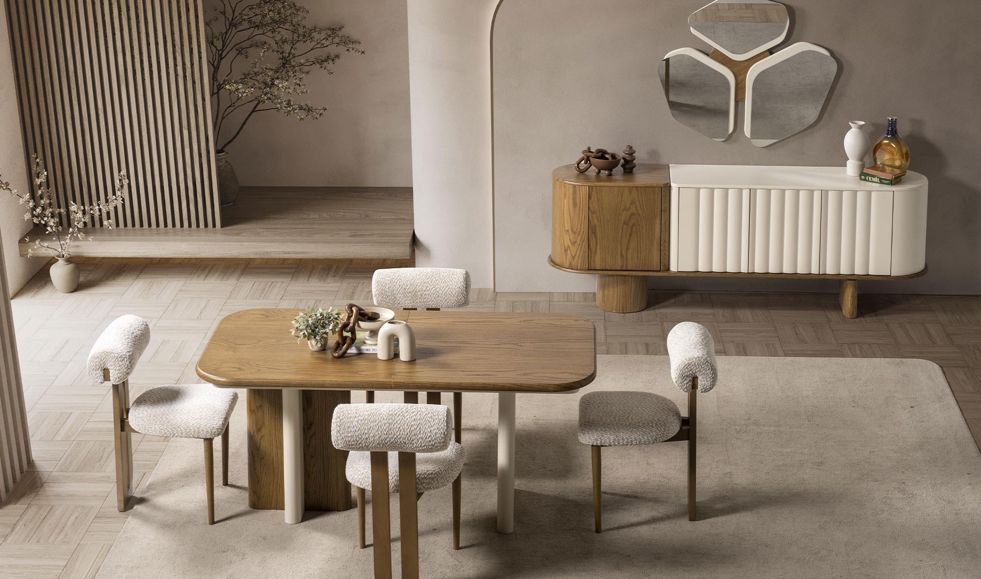 Lotus Yemek Odası Takımı