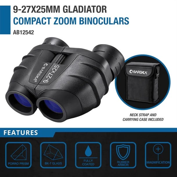 BARSKA GLADIATOR 9-27X25 Zoomlu El Dürbünü