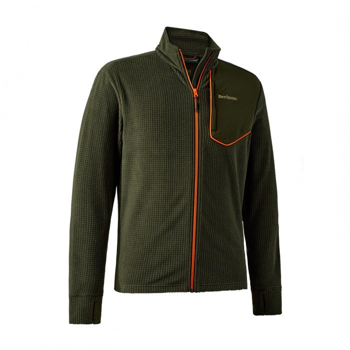 DEERHUNTER Chamois Fermuarlı Polar 361 Yeşil L