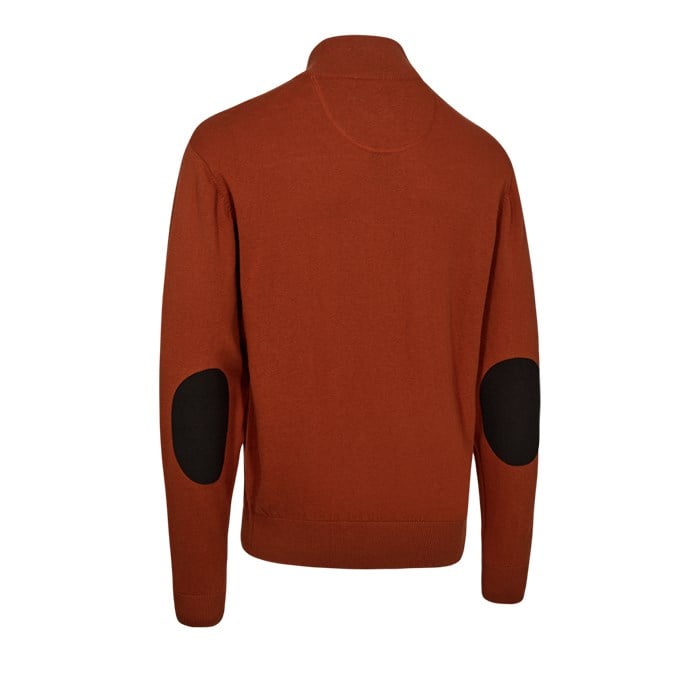 DEERHUNTER Harrington Fermuarlı Kahve Kazak L