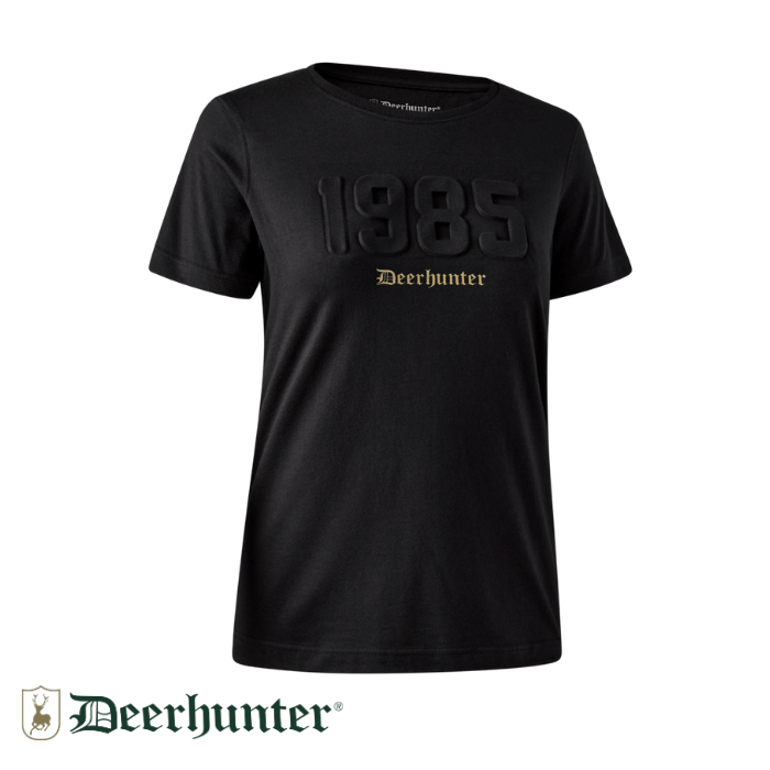 DEERHUNTER Lady Jubilee Siyah Tişört 40