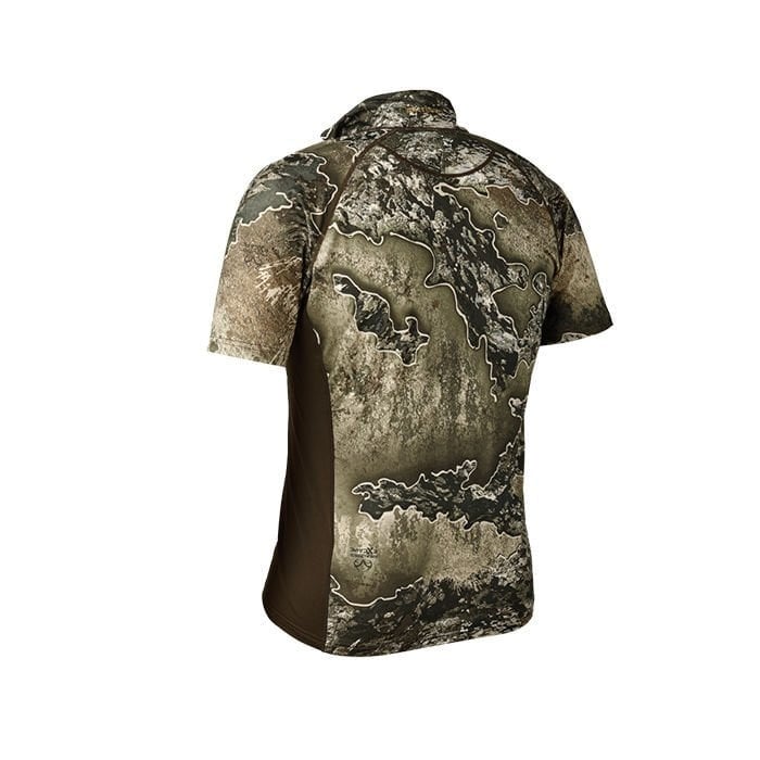 DEERHUNTER Yaka Fermurlı K.Kollu Realtree Tişört XL