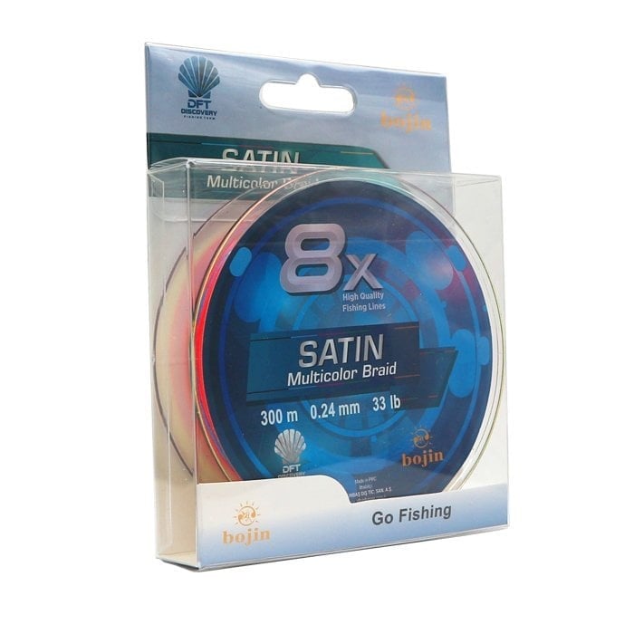 DFT Bojin 8X Satin M.Color İp Misina 0.24 mm 300 m