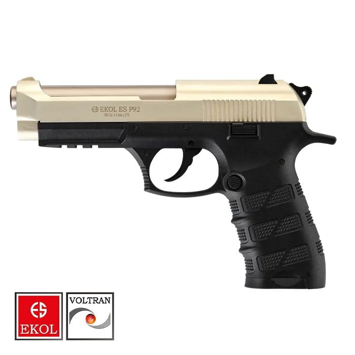 EKOL S P92 Polimer Saten Havalı Tabanca
