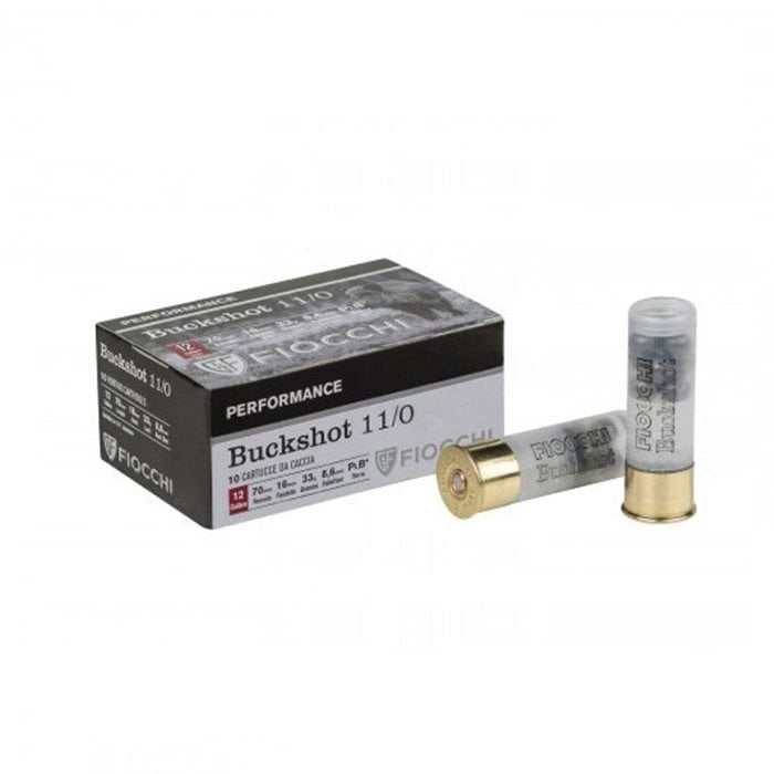 FIOCCHI BUCKSHOT 12 Ga 33 G. No:11/0