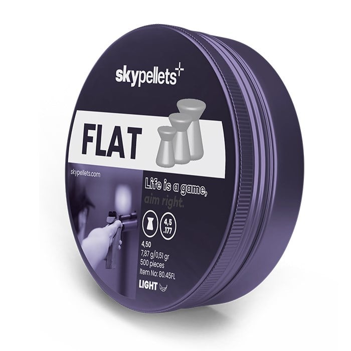 SKYPELLETS Flat Light 4,5mm 7,87 Gr H.  Saçma 500