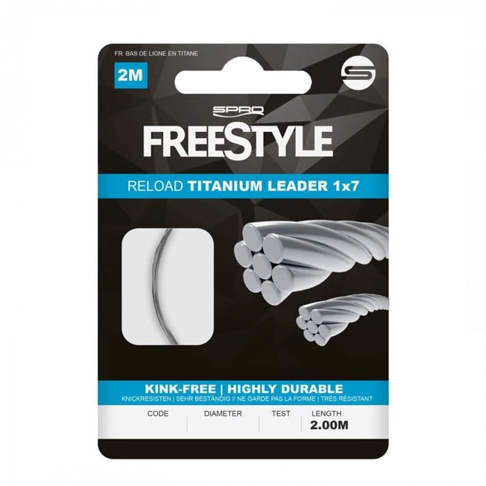 SPRO Freestyle Reload Titaniyum Lider 0,24mm 2m