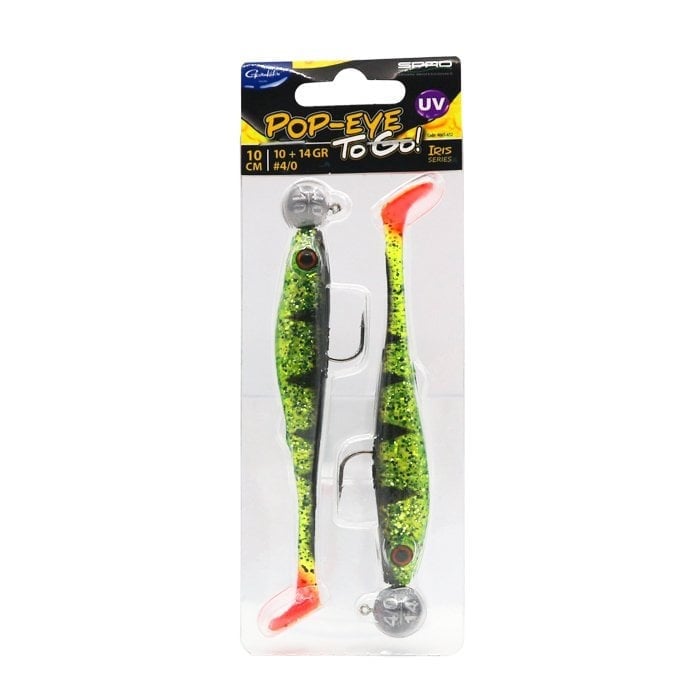 SPRO Pop-Eye To Go 10cm Soft Yem UV Perch 10+14g 1/2