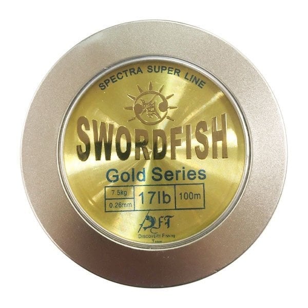 T. DFT Bojin G.Swordfish Metal Kutu Misina 100 m - 0.26 mm