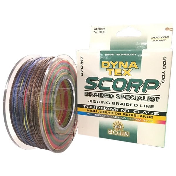 T. DFT Bojin Scorp Jigging Braided Line 0.60mm