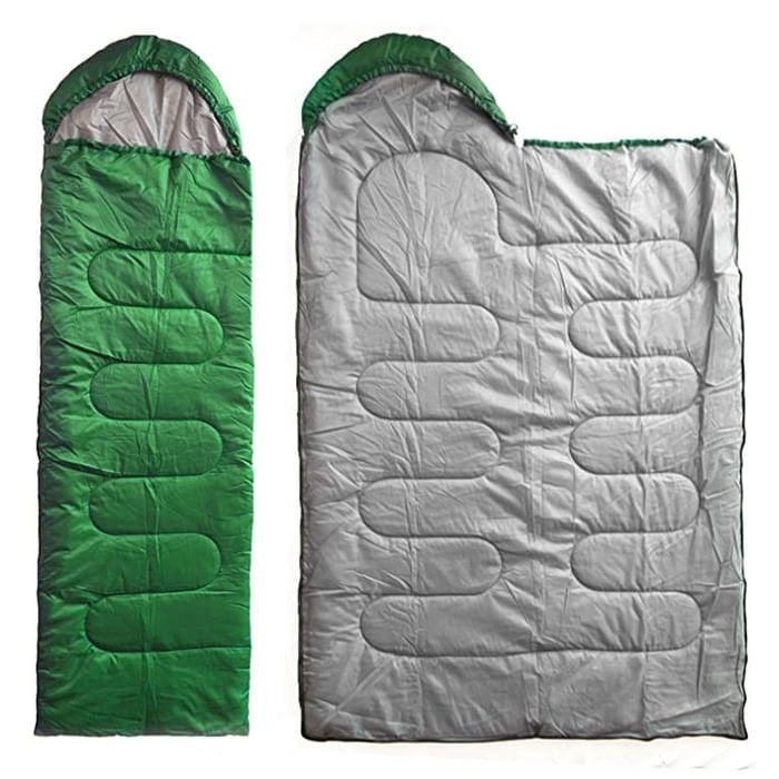 T. DFT Düz Başlık190+30cm)x75 Yeşil 5/15° Uyku Tulumu