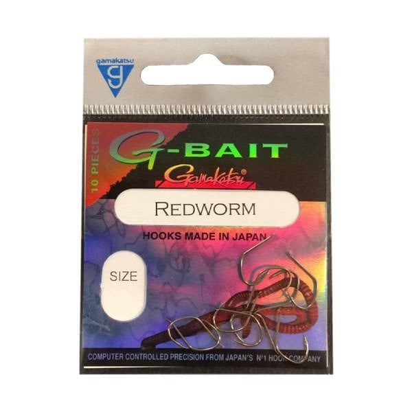 T.D.GAMAKATSU G-Bait Redworm B No:10 1/10 Olta İğne