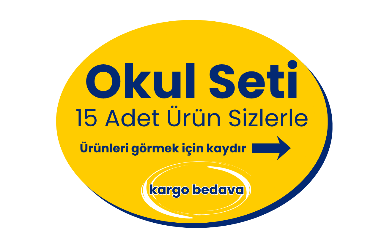 15 Adet Ürünlü Okul Seti 