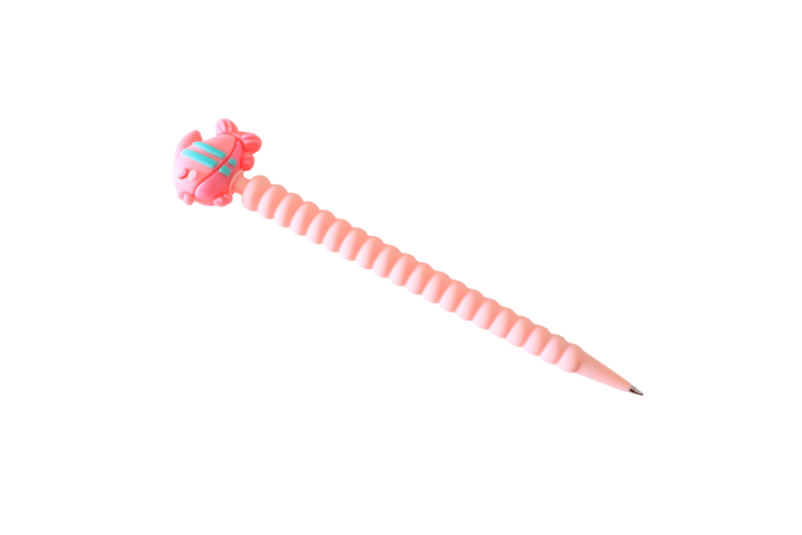 Balık Başlıklı - 0.7 mm - Pembe Renk Uçlu Kalem - 1 Adet