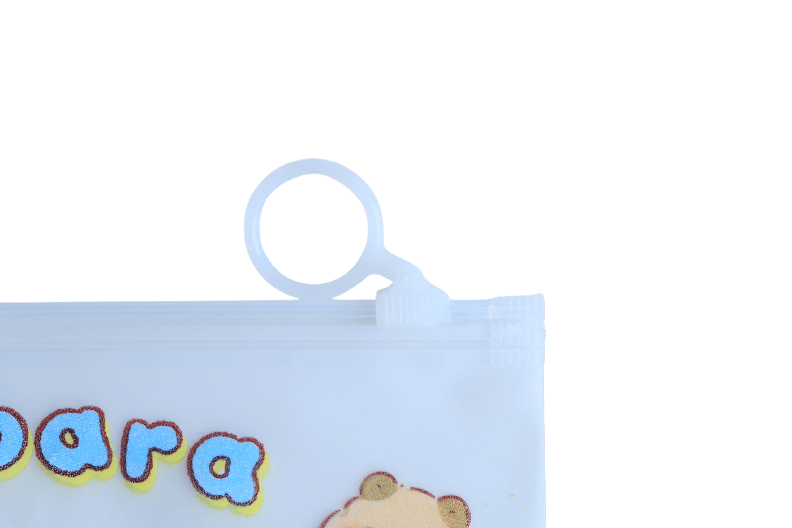 Capybara Desenli - Şeffaf - Su Geçirmez Dosya Çanta - Kalemlik - 1 Adet