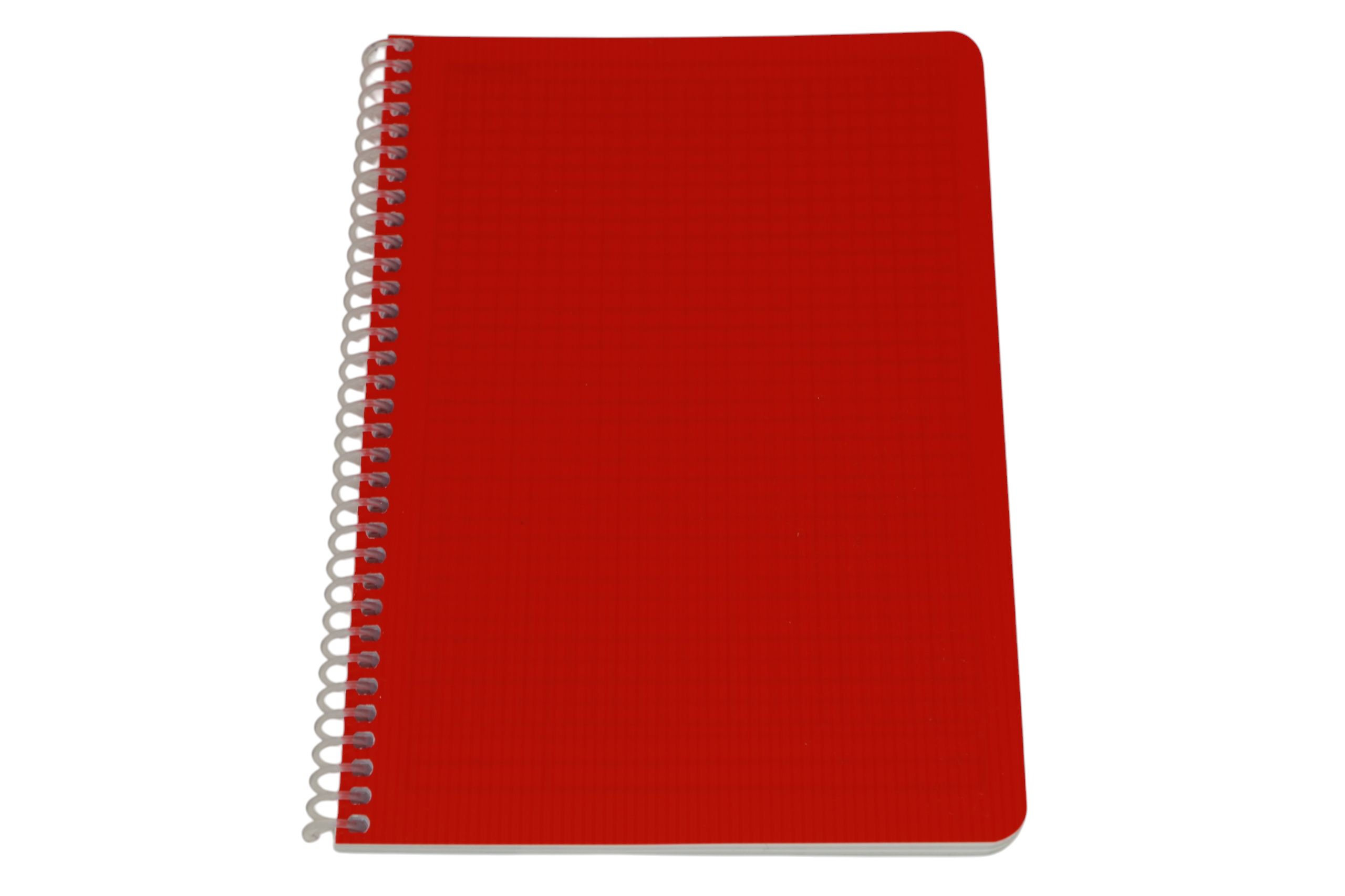 Colormaxi A4 100 Yaprak Spiralli Çizgili Defter - Kırmızı Renk Kapaklı - 1 adet