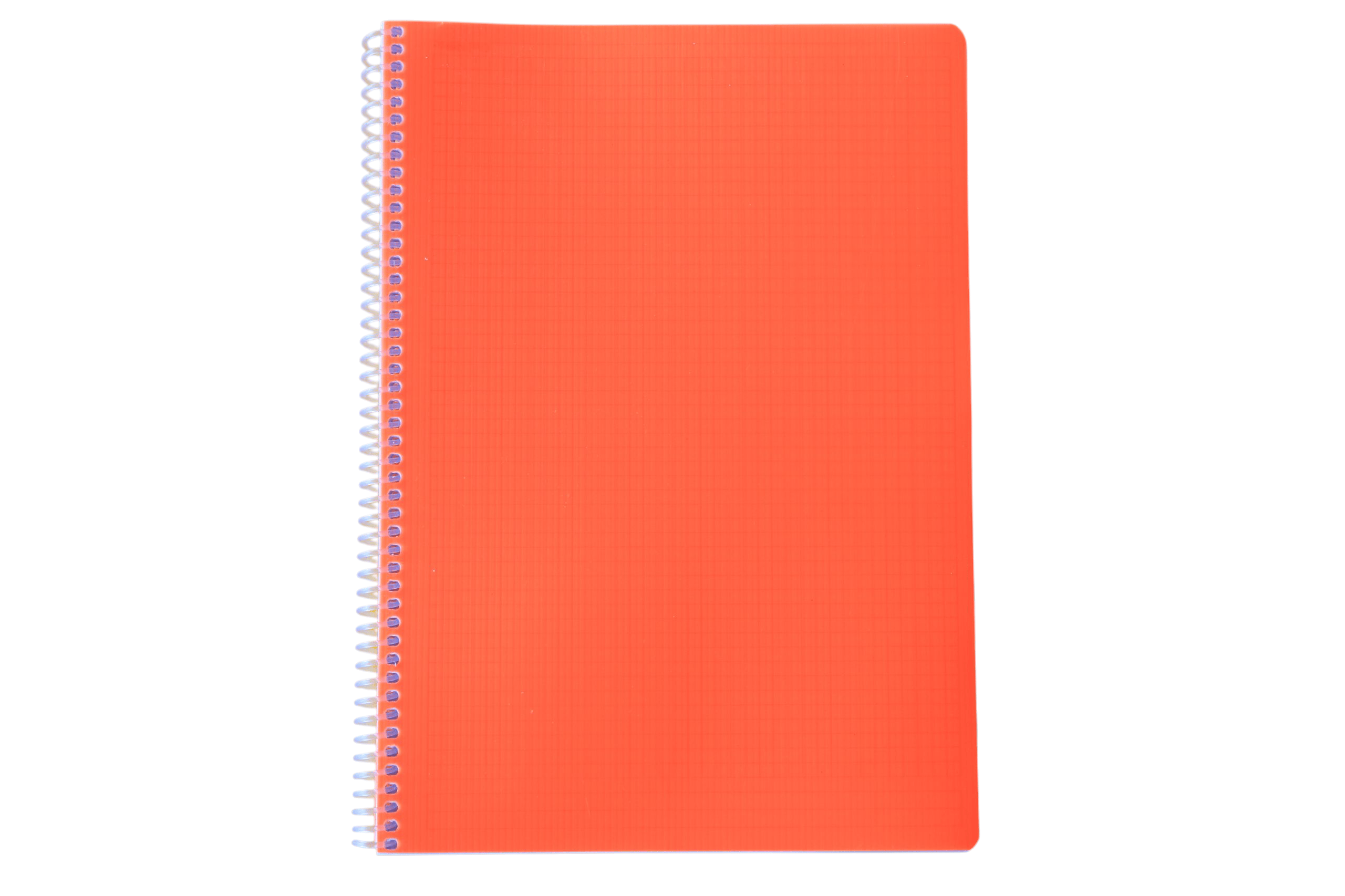 Colormaxi A4 96 Yaprak Kareli Spiralli Defter - Turuncu Renk Kapaklı - 1 Adet