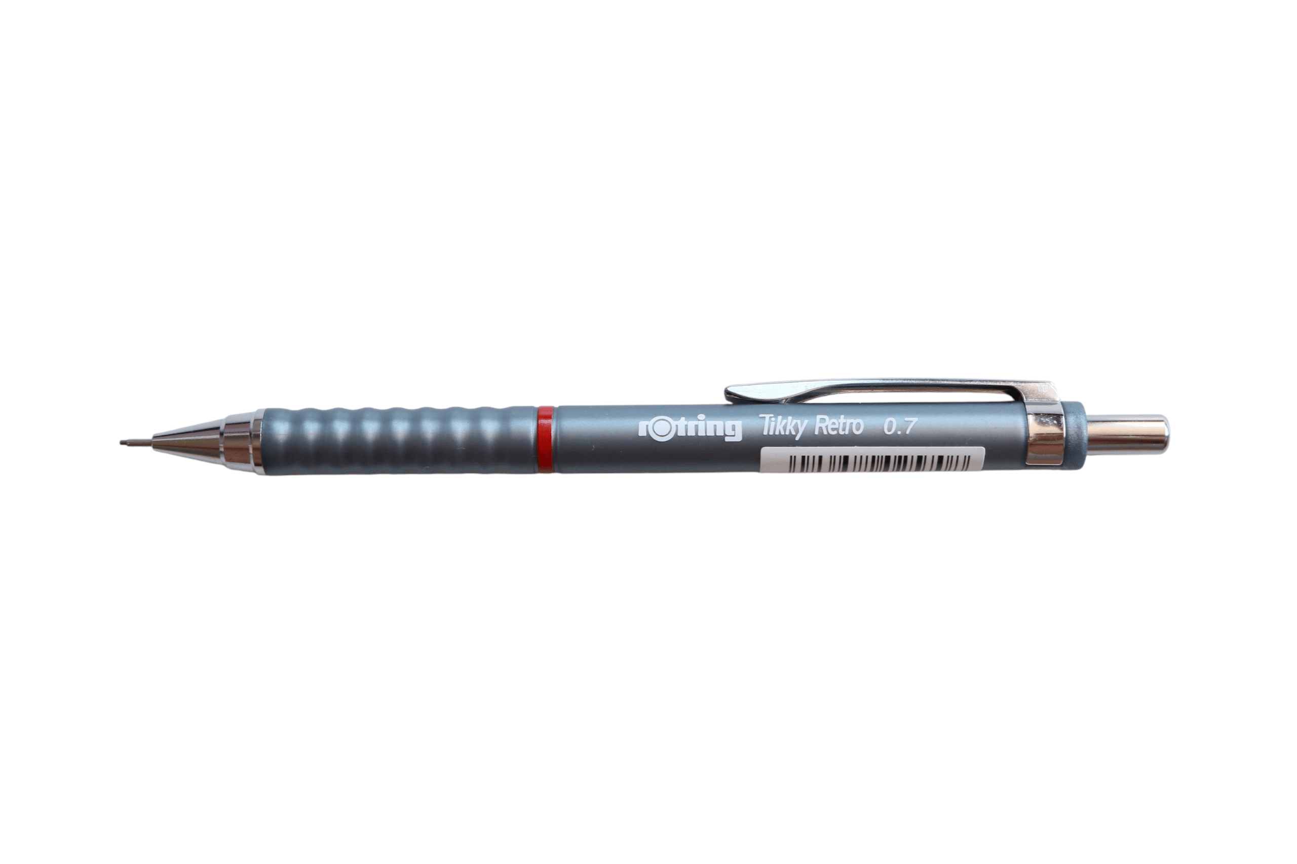 Rotring Tikky Retro 0.7mm Mekanik Kurşun Kalem Metalik Gri Renk