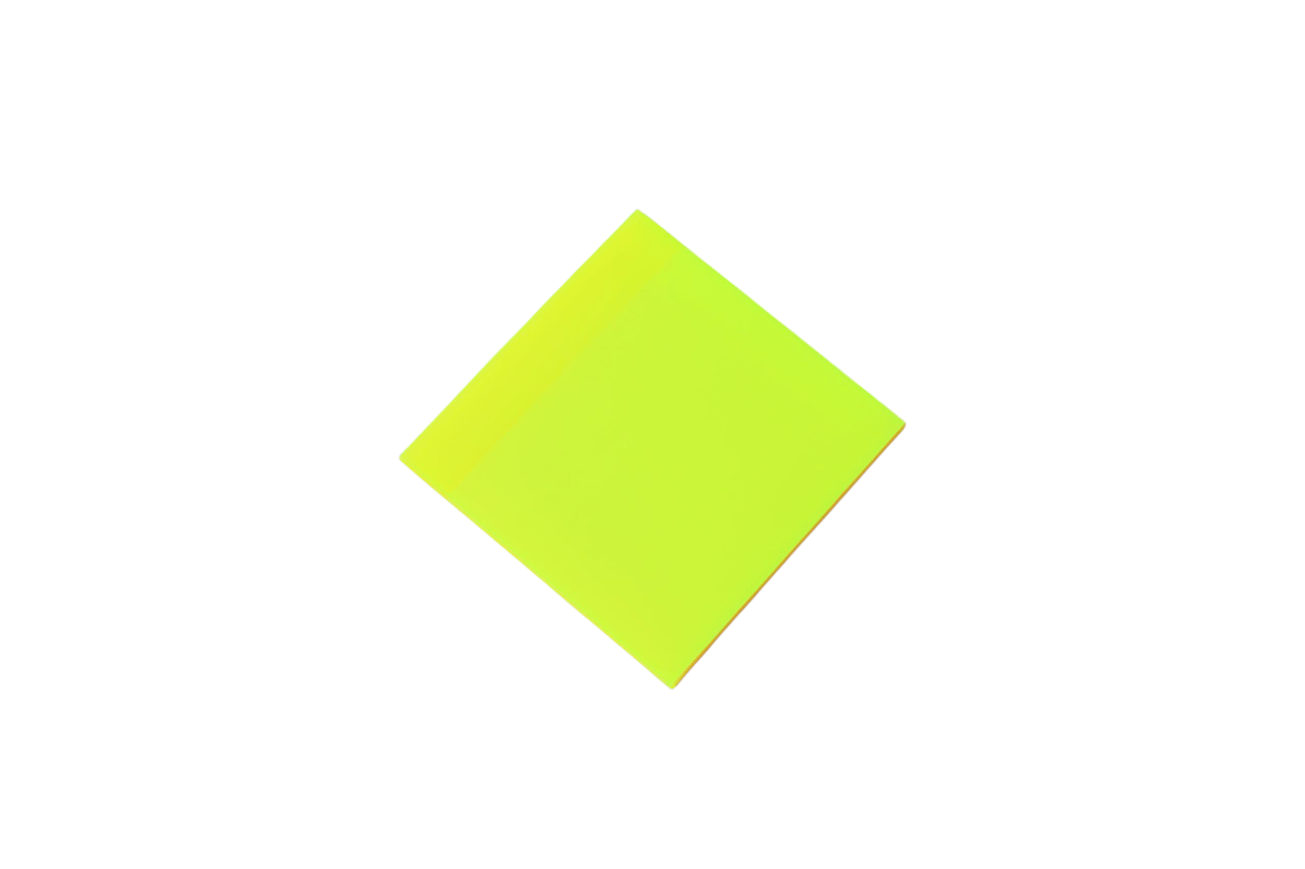 Yapışkanlı Not Kağıtı - Şeffaf Tip - (Post-it) - Sarı Renk - Kare 76x76 mm - 50 Yaprak - 1 Adet
