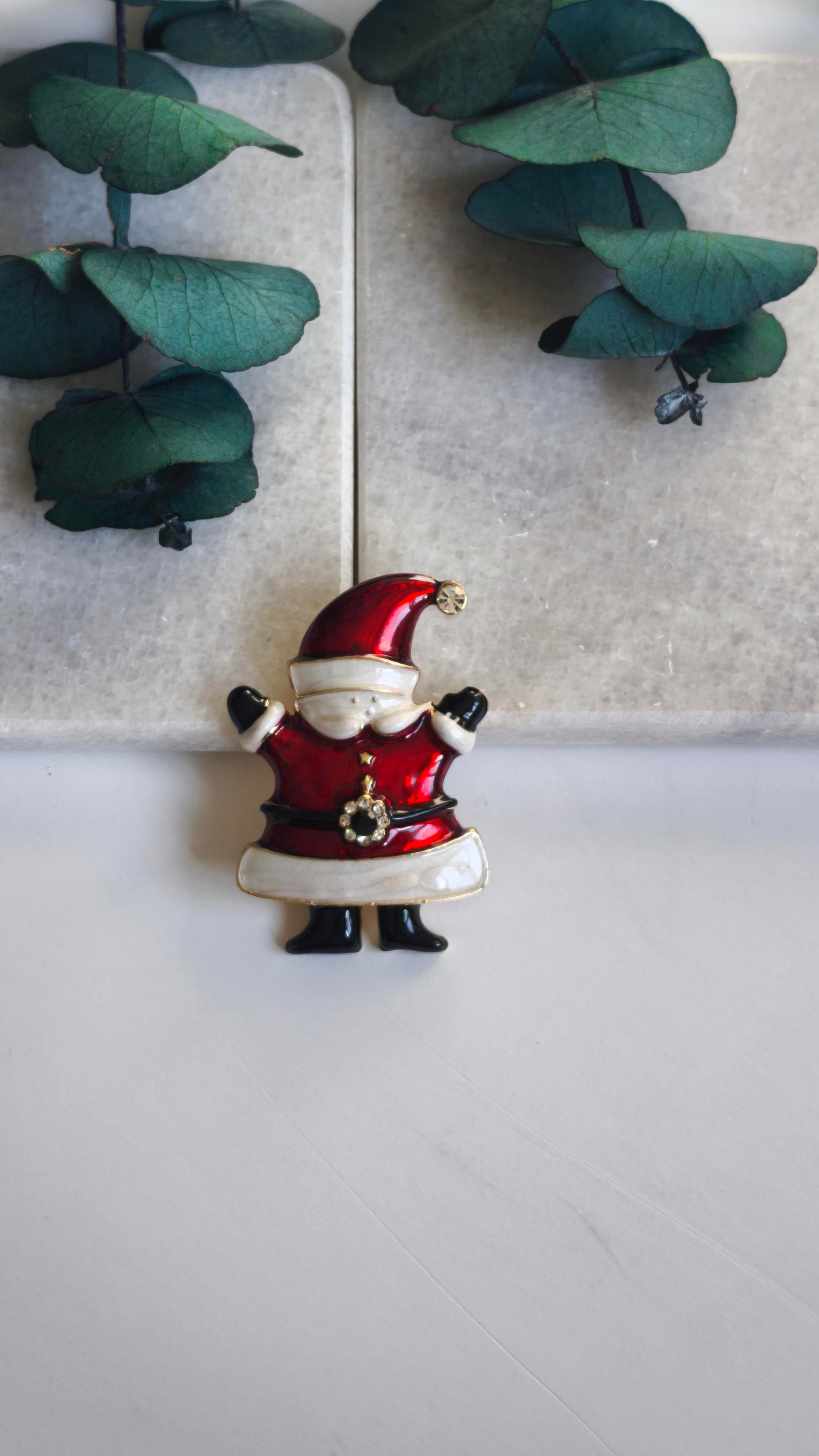 Yılbaşı Noel Baba Broş