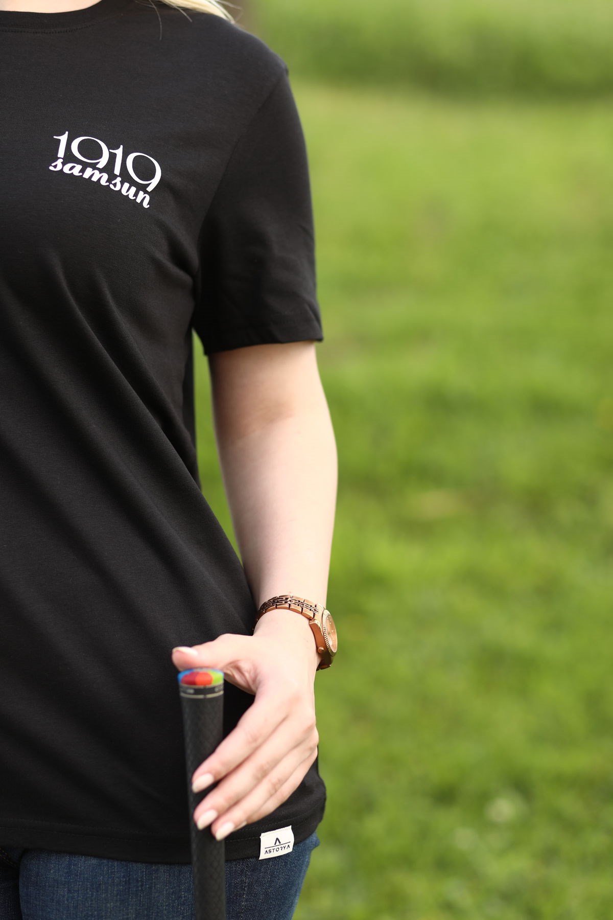 Minimalist 1919 Baskılı Tişört Siyah