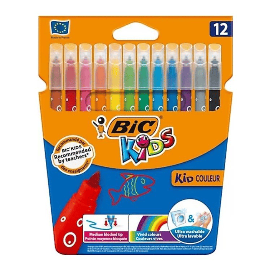 BIC KEÇELİ KALEM KID COULEUR 12Lİ 841798