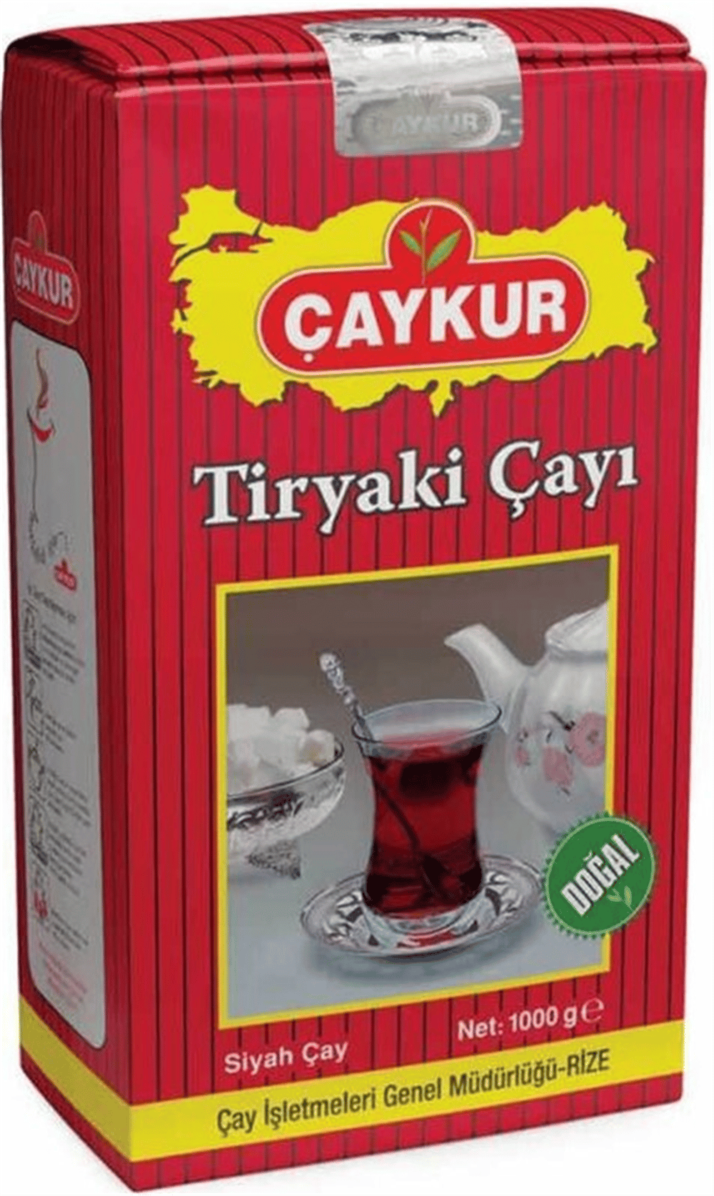 ÇAYKUR TİRYAKİ ÇAY 1 KG.