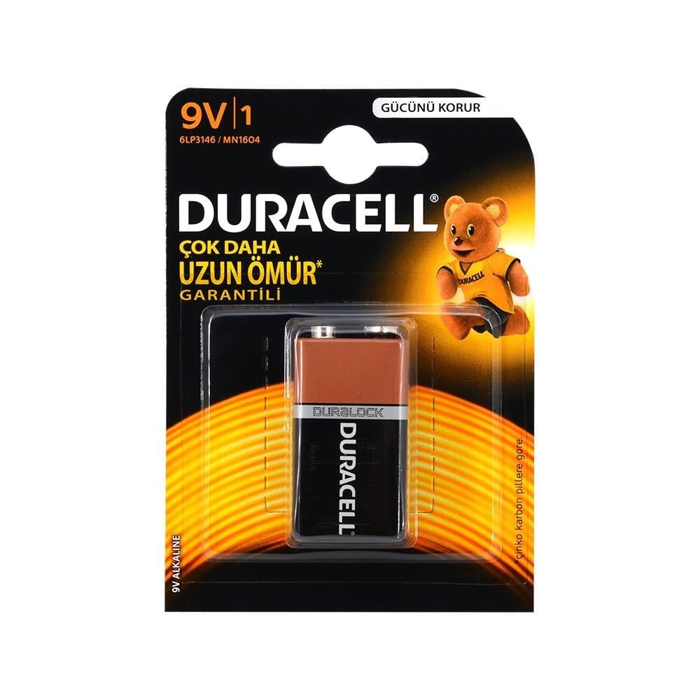 DURACELL PİL 9 VOLT