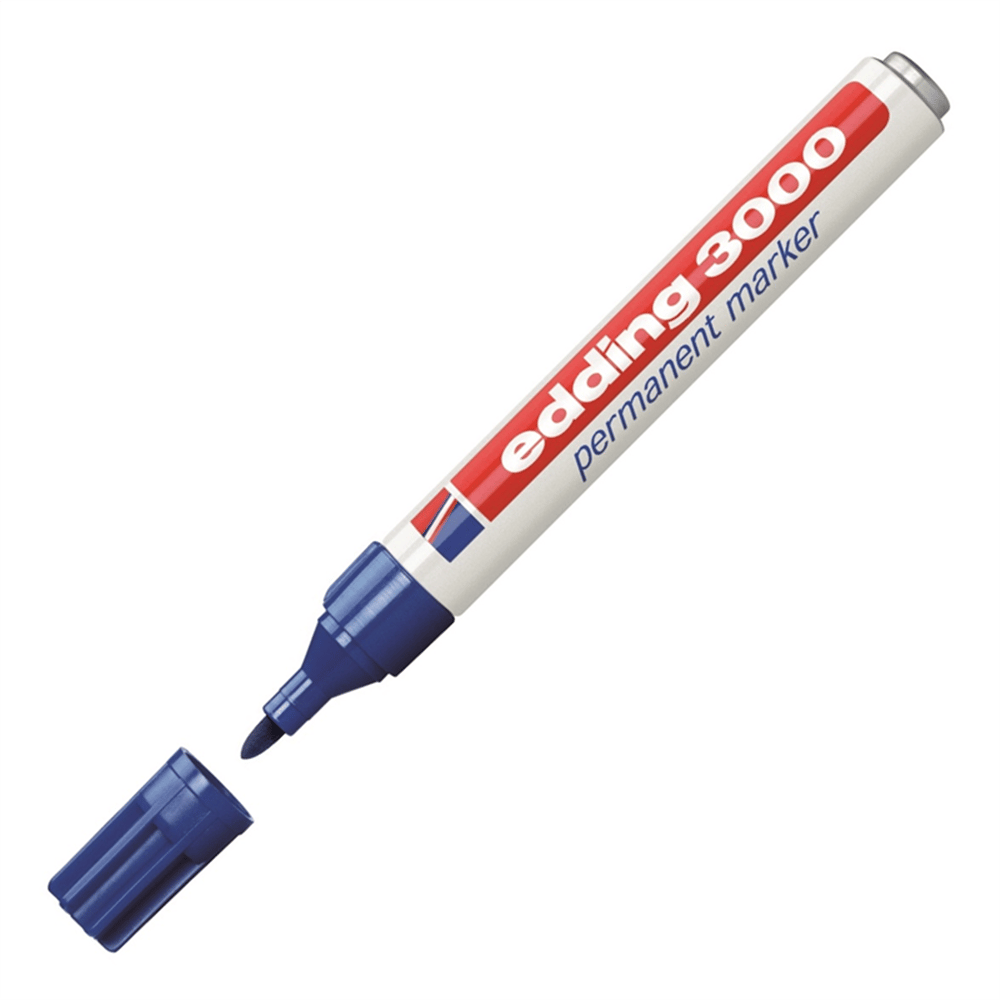 EDDING PERMANENT MARKÖR MAVİ E-3000