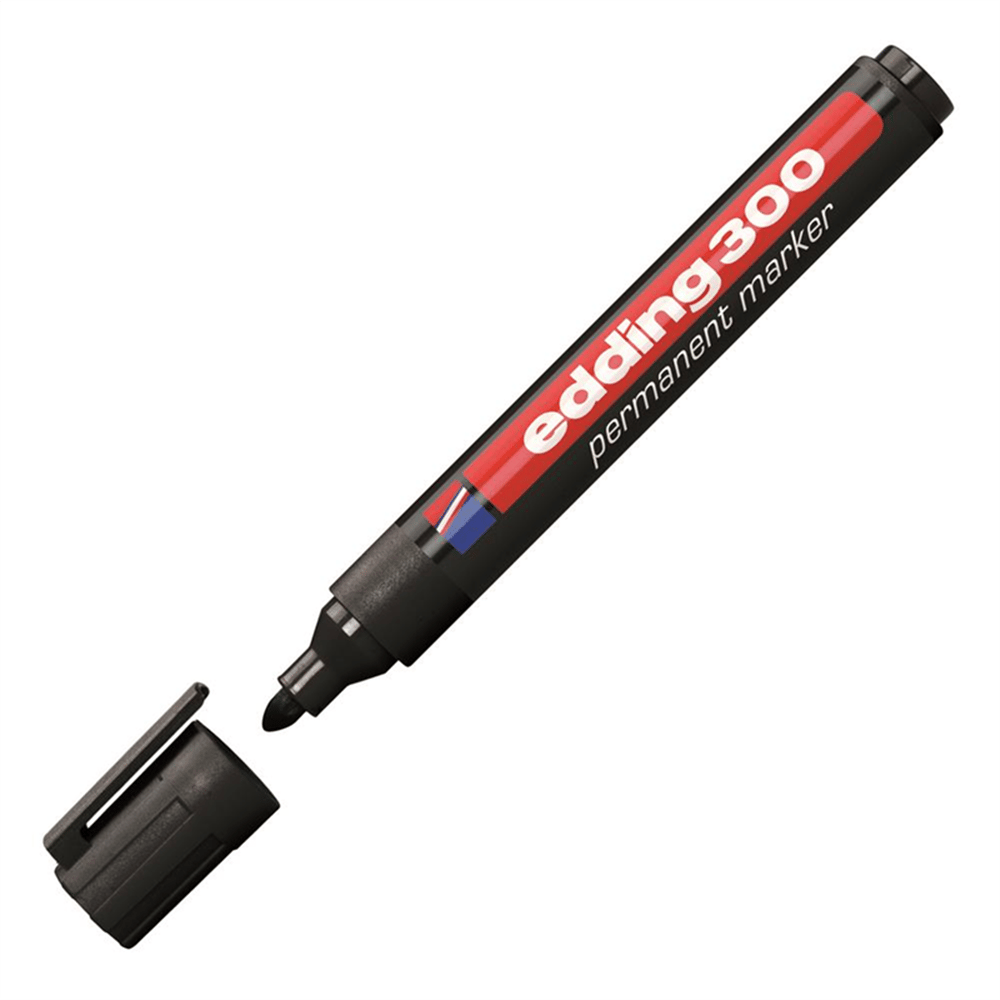 EDDING PERMANENT MARKÖR SİYAH E-300