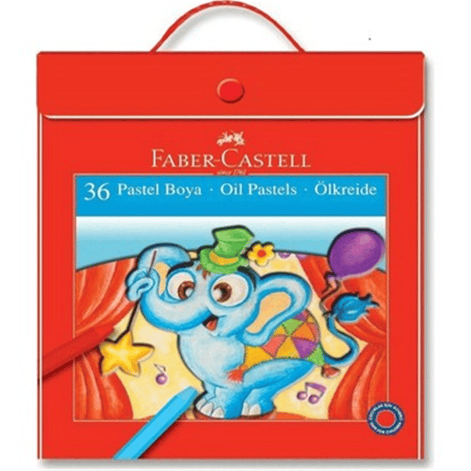 FABER CASTELL PASTEL BOYA RED LİNE 36 RENK ÇANTALI