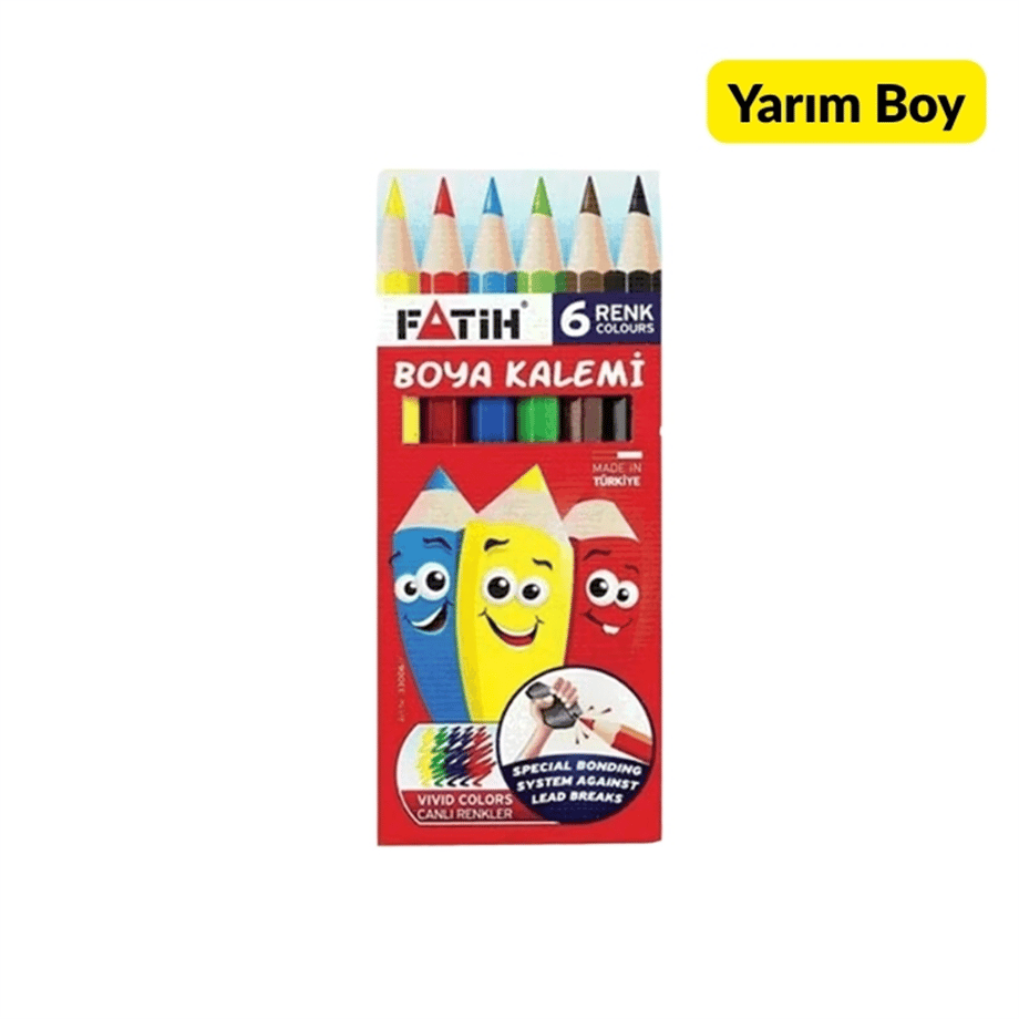 FATİH KURUBOYA 6 RENK 1/2 BOY 33006