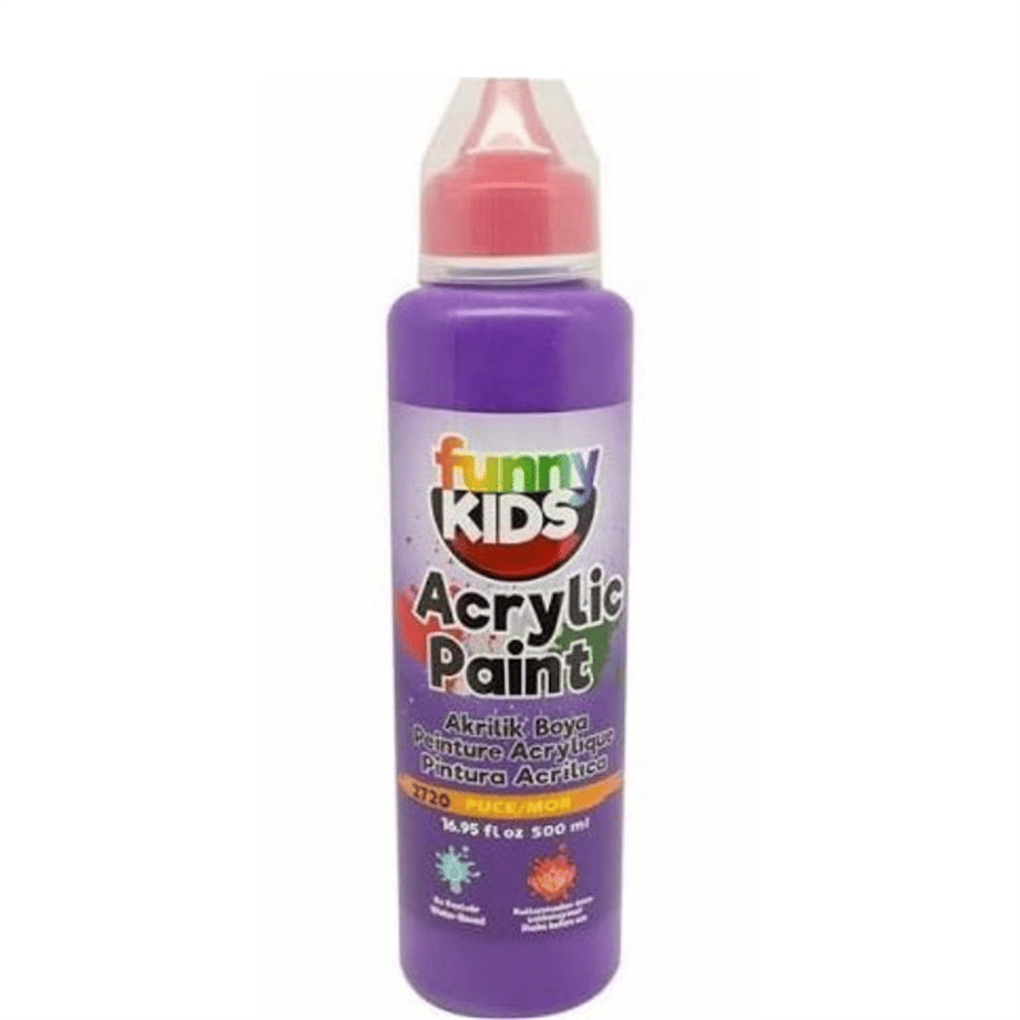 FUNNY KIDS AKRİLİK BOYA 500 CC MOR
