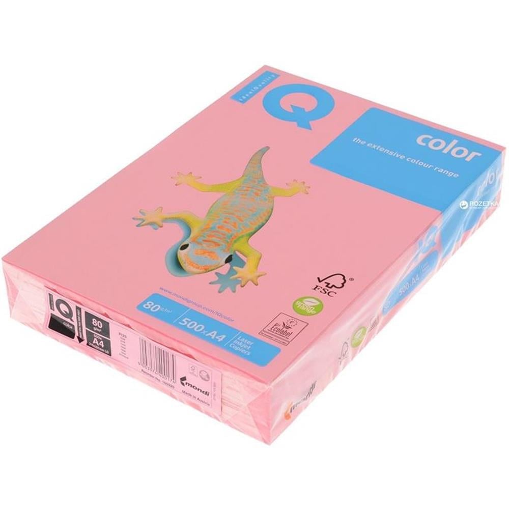 IQ ECONOMİ FOTOKOPİ KAĞIDI A4 80 gr. PEMBE PI25