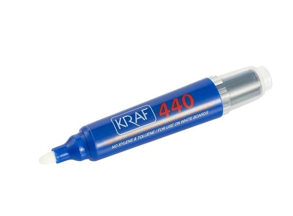 KRAF KARTUŞLU BEYAZ TAHTA KALEMİ 440 MAVİ