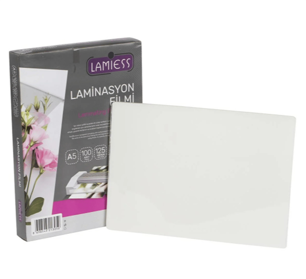LAMİESS A5 154 X 216 125 mic. MAT LAMİNASYON FİLMİ