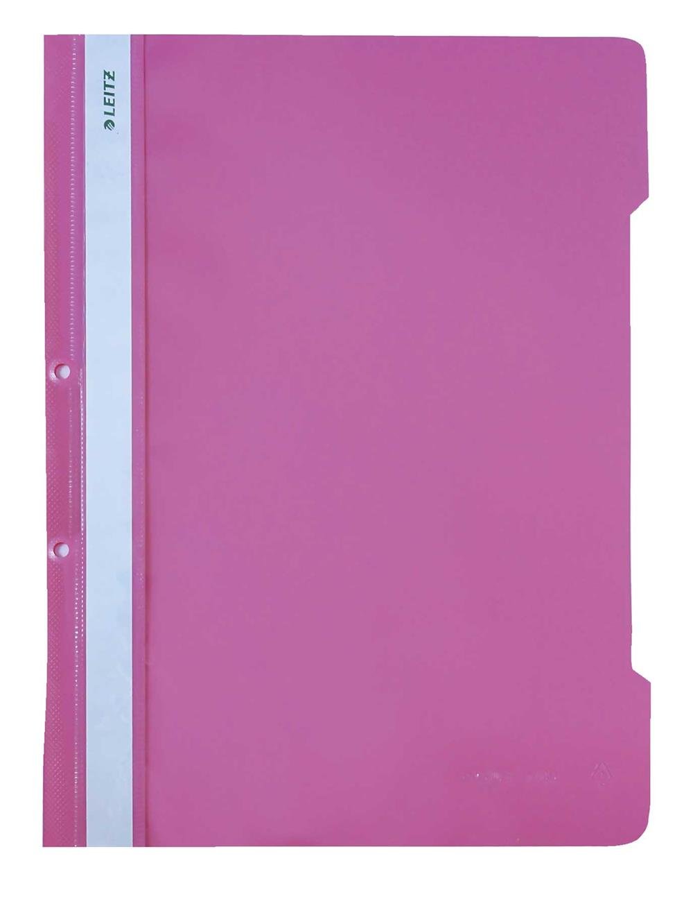LEITZ TELLİ DOSYA PEMBE L-4189