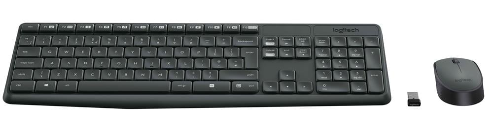 LOGITECH KLAVYE MOUSE KABLOSUZ MK-235 920-007925