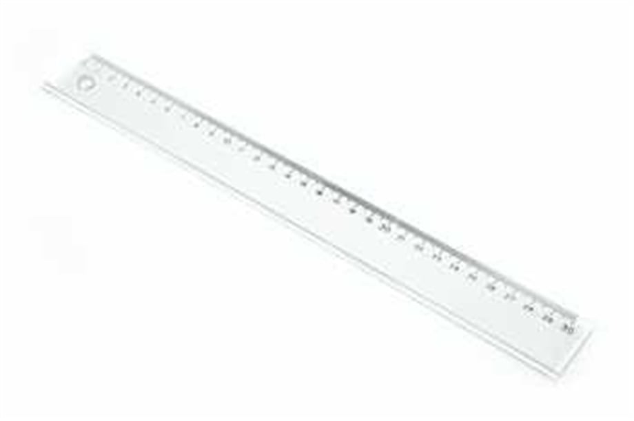 MAS PLASTİK CETVEL 30 CM 2230