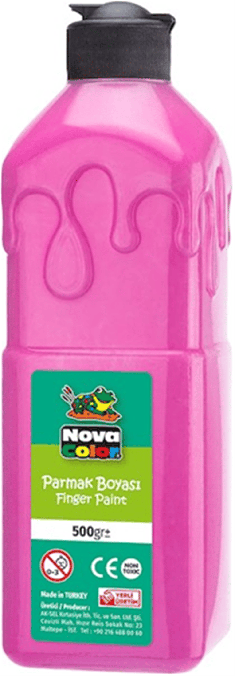 NOVA COLOR PARMAK BOYASI 500 GR PEMBE NC-379
