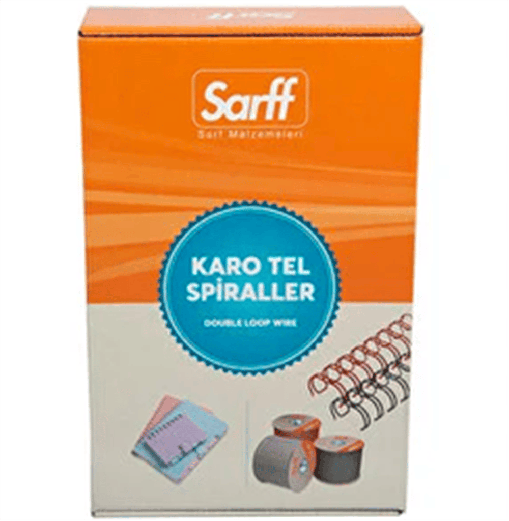 SARFF (JBI) TEL SPİRAL 5/16 BEYAZ 100 LÜ 15315064