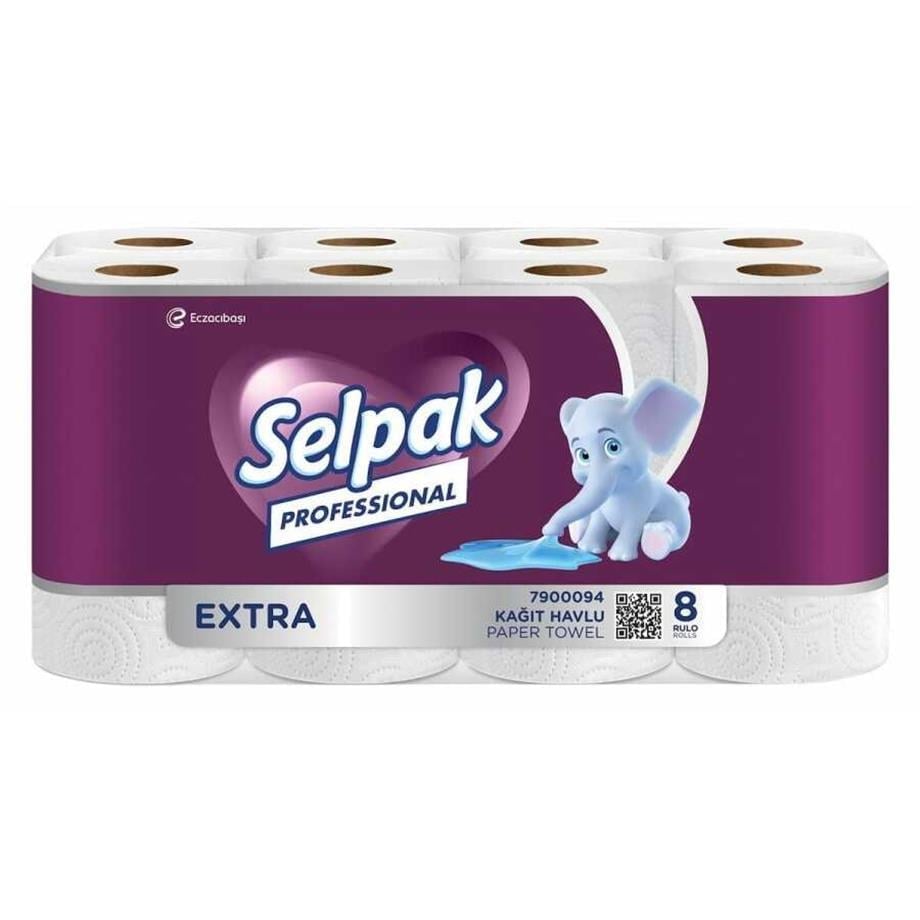 SELPAK EXTRA PROFESSİONAL HAVLU 8 Lİ 7900094