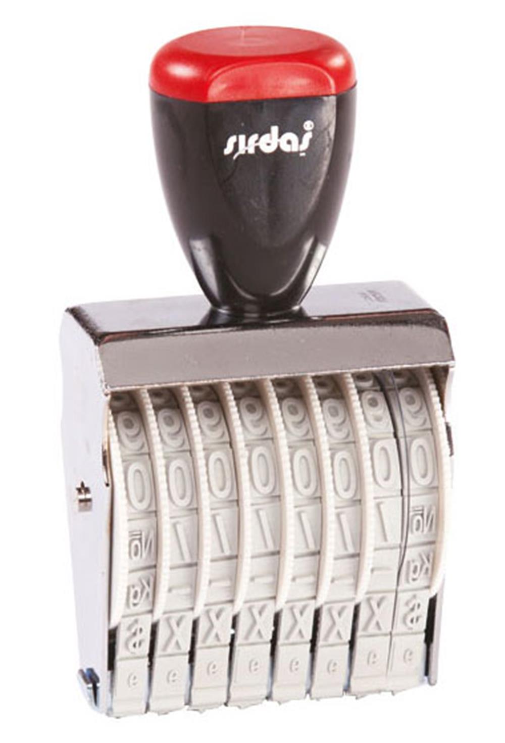 SIRDAŞ NUMARATÖR 1598 9MM. 8 HANE