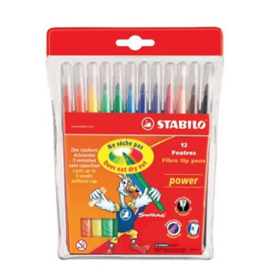 STABILO POWER KEÇELİ KALEM 12 Lİ 280/12-01