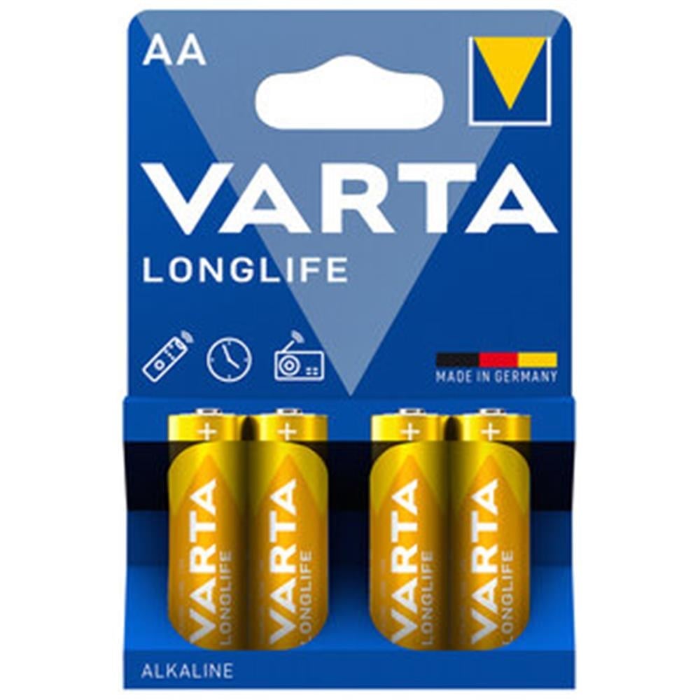 VARTA LONGLİFE EXTRA REF 4106 AA KALEM PİL 4LÜ