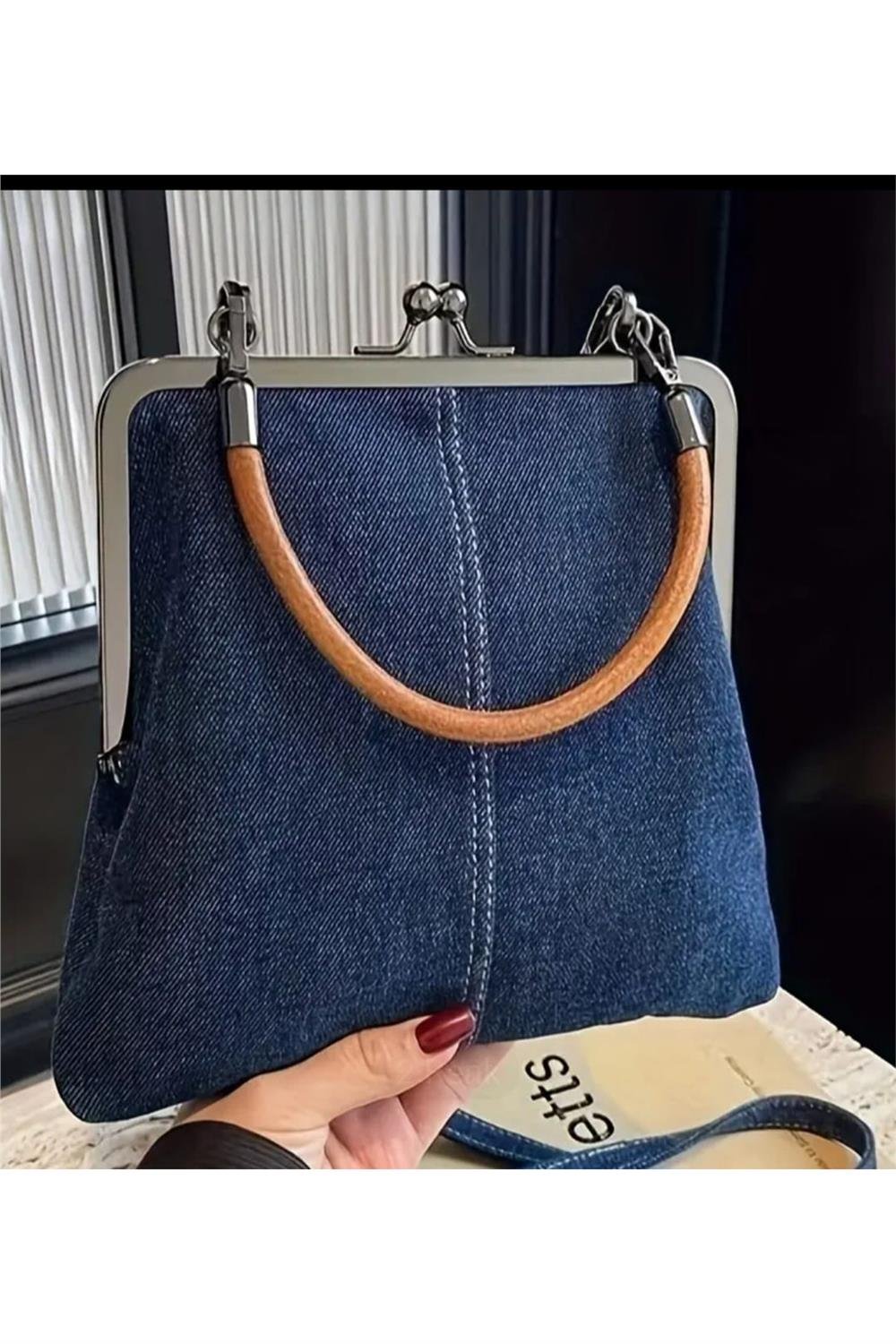Denim Çapraz Çanta