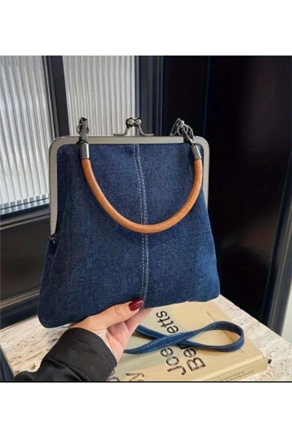 Denim Çapraz Çanta