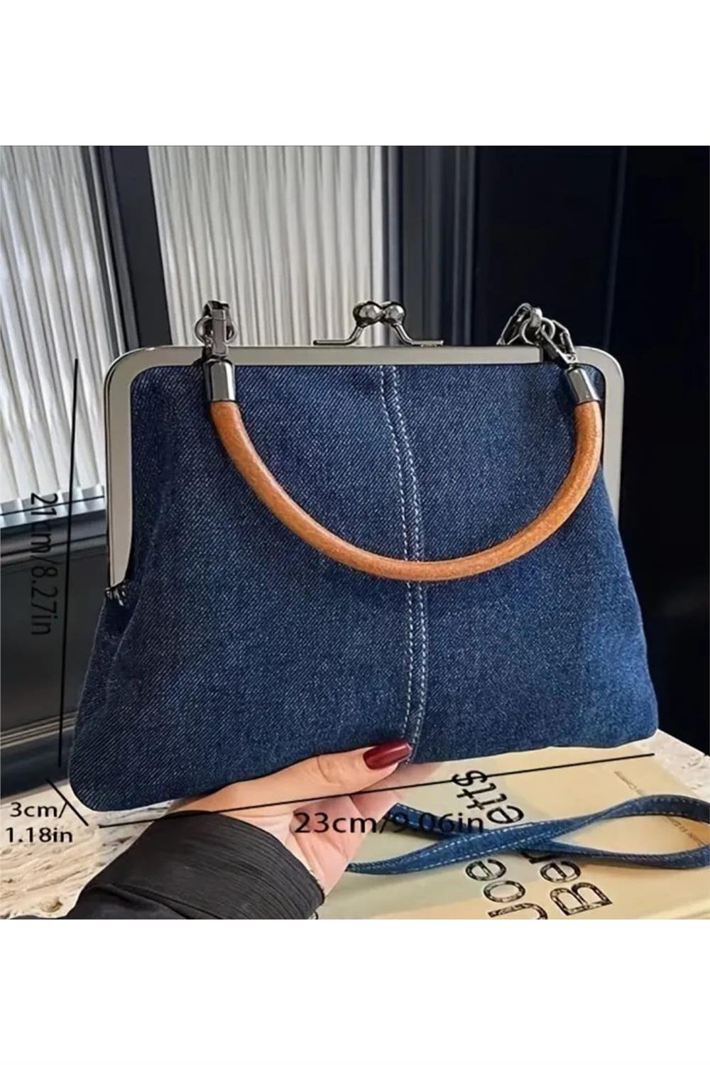 Denim Çapraz Çanta