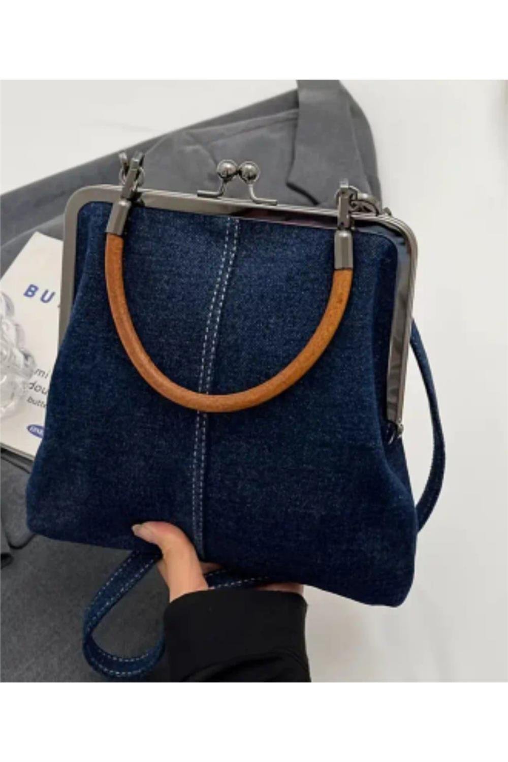Denim Çapraz Çanta