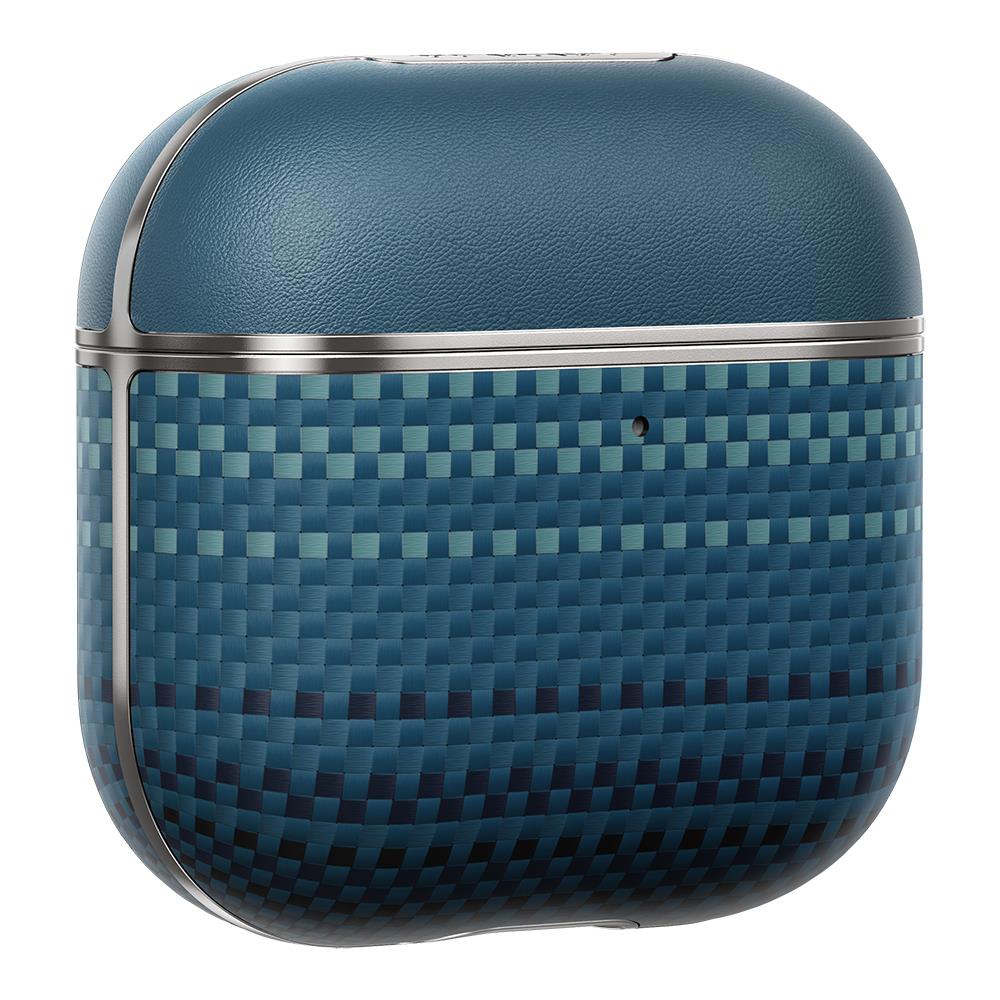 Apple Airpods Pro 2 Kılıf Aramid Fiber Pitaka Tactile Woven Sunset-Moonrise Serisi Sunset Kapak